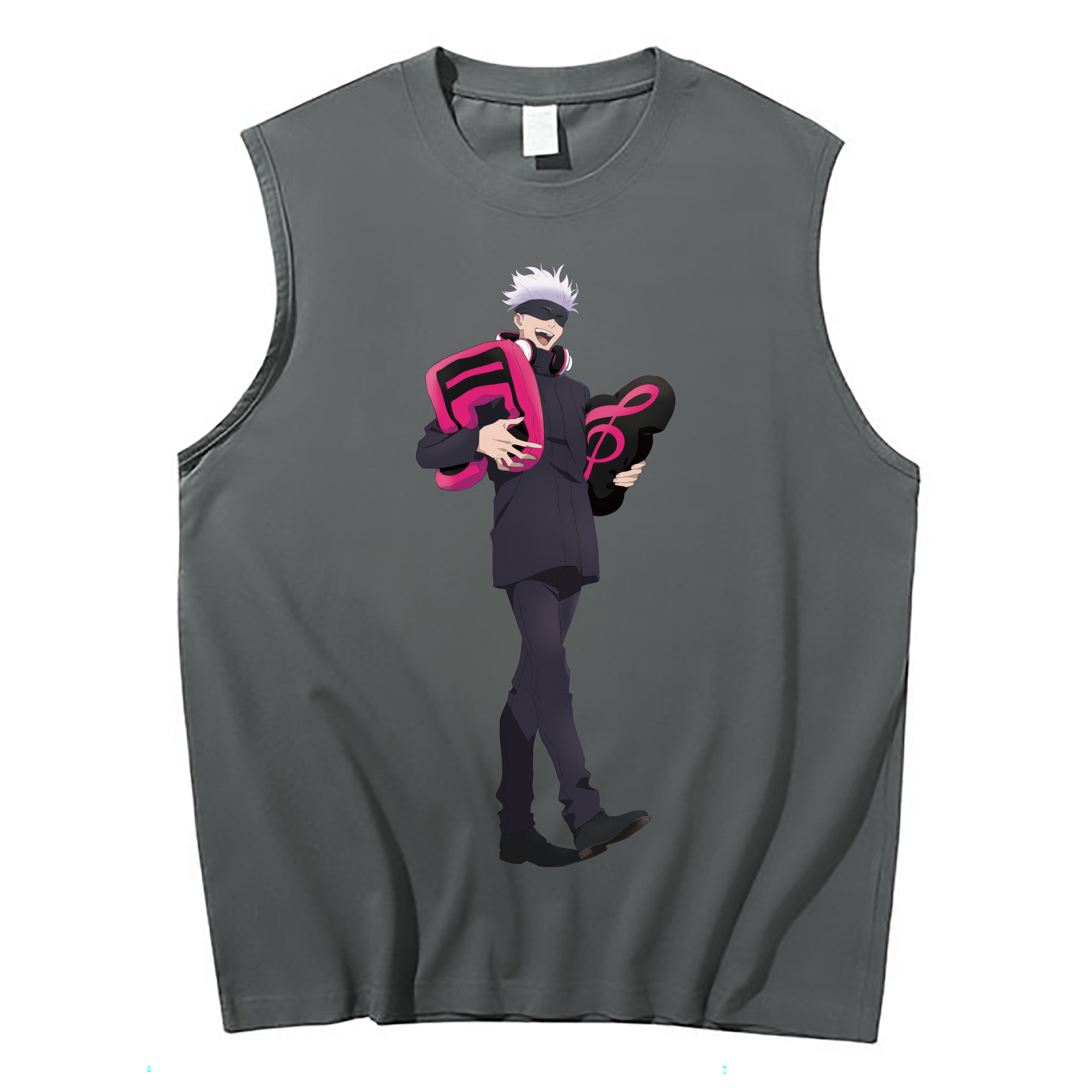 （画像用） 呪術廻戦 Jujutsu Kaisen コットン100％タンクトップ（フロントプリント）